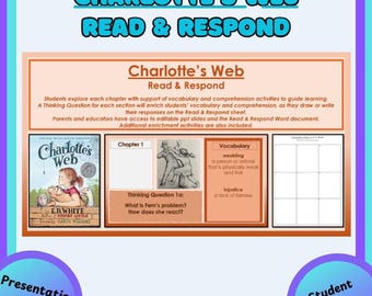 Charlotte's Web (Read & Respond Unit)