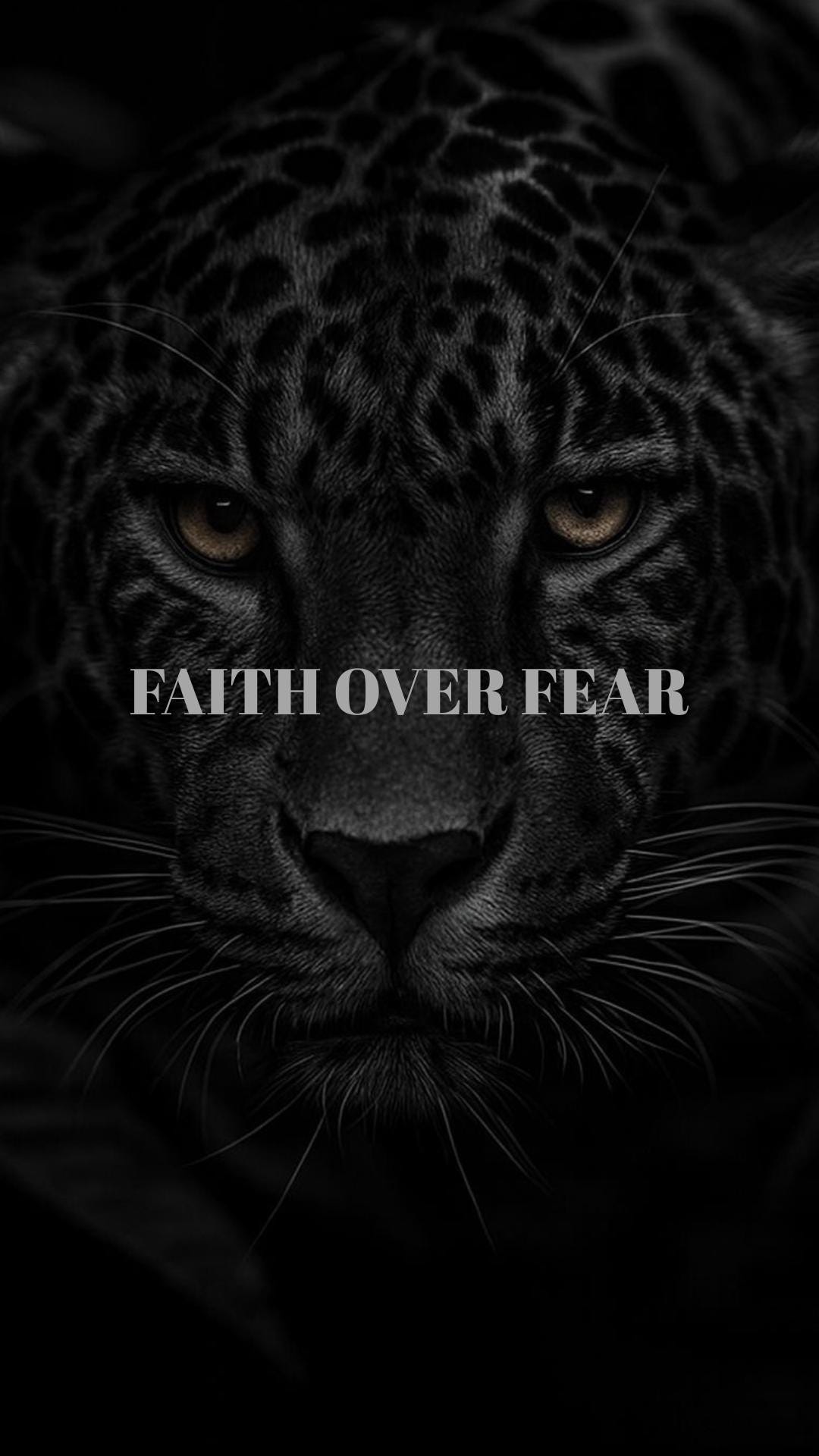 Faith Over Fear Phone Wallpaper - Etsy