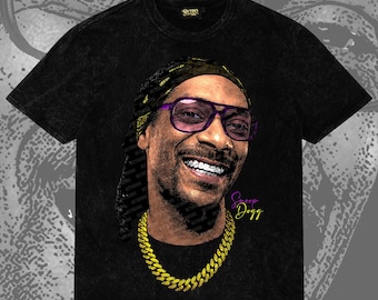 Snoop Dogg Head PNG | Vintage Comic Hip Hop Artwork (Digital Download)