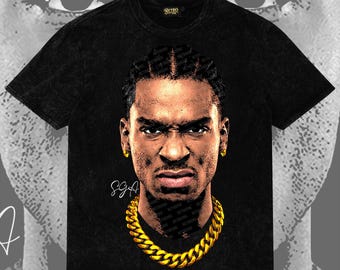 Shai Gilgeous-Alexander Big Head PNG | Vintage Comic Style Basketball Artwork (Digital Download)
