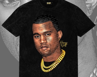 Kanye West Big Head PNG | Vintage Comic Style Hip-Hop Visionary Artwork (Digital Download)