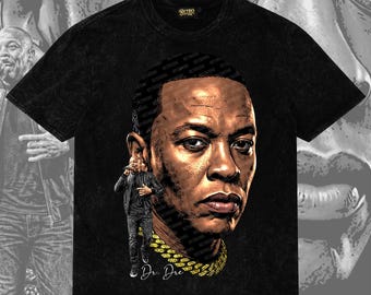 Dr. Dre Big Head PNG | Vintage Comic Hip Hop Artwork (Digital Download)