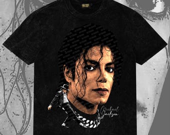 Michael Jackson Big Head PNG | Vintage Comic Pop Artwork (Digital Download)