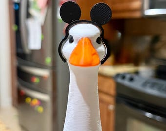 3d Printed Mickey Ears for Desk Goose