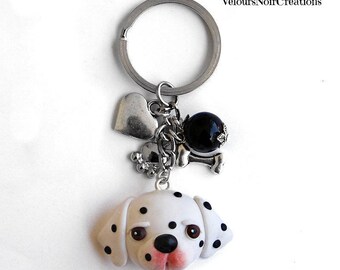 Portachiavi Cane Con Nome Personalizzato Labrador, Cavalier King Re Portachiavi Pelle Finta Regalo Uomo Regalo Mamma