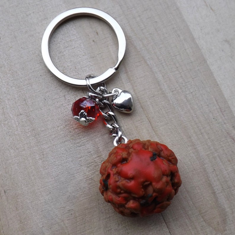 Meatball Keychain Polymer Clay Handmade - Etsy
