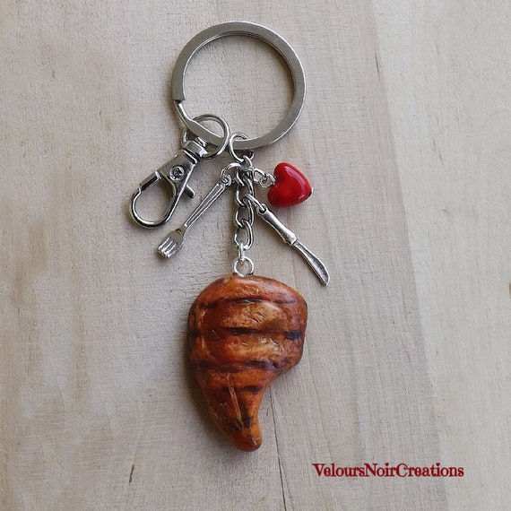 pork keychain