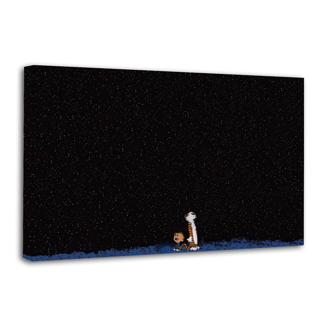 Calvin and Hobbes HD Child Room Decor Painting on Canvas Wall Art ...