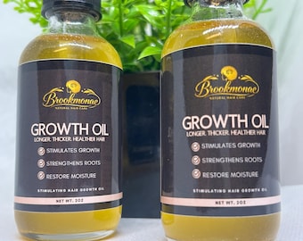 Olio per la crescita dei capelli Brookmonae