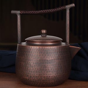 Copper kettle | Teapot | Handmade copper kettle | Vintage teapot | Teapot with handle | Mother's Day gift