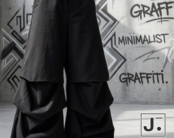 Wide Leg Pants | Loose Fit Pleated Trousers | Daily Wear | Y2K Streetwear Style