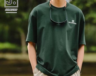 Minimal Oversized T Shirt | Casual Short Sleeve Top | Daily Wear | Urban Streetwear Style