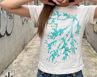 Graphic Print Top | Regular Fit Short Sleeve | Daily Wear | Y2K Street Style