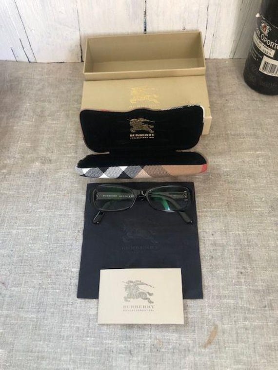 Genuine Burberry Eye Glasses With Case, Box, Cloth Wipe and  display picture 1