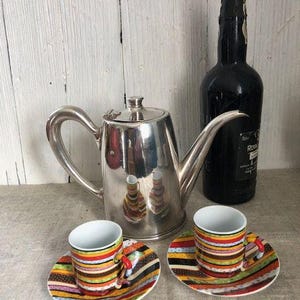 Vintage, French, FELIX FRERES, Coffee Pot, Silver Plate.
