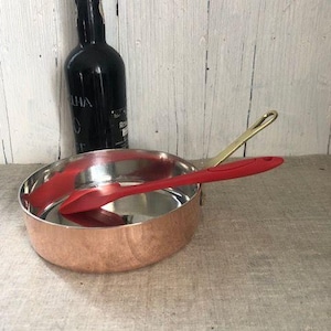 French, 20cm Gaillard, Vintage, Paris, Copper Saute Pan, Retinned, Restored, Refurbished.