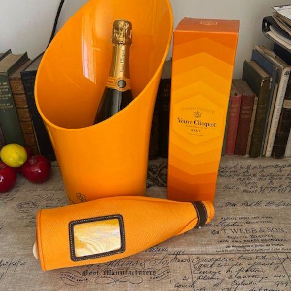 Veuve Clicquot French, Vintage, Champagne / Ice Bucket, Veuve Clicquot