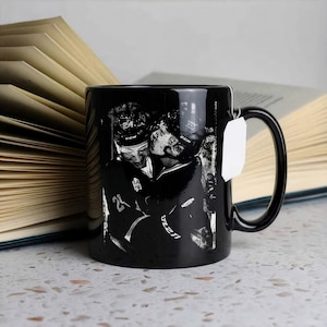 Hollanov Pottery Mug, LGBT Hockey Romance, Ilya Rozanov, Shane Hollander, Connor Storrie, Hudson Williams