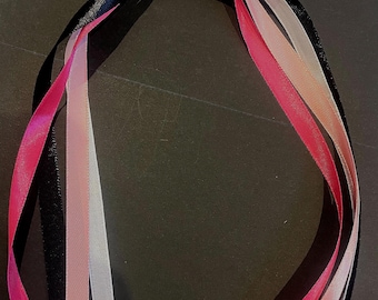 Personalised Team coloured Hair Ribbon