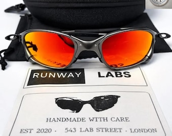 Metal X Juliet Polarised Cycling Sunglasses  Fight Club Glasses Tyler Durden Style. Multiple Colours Available