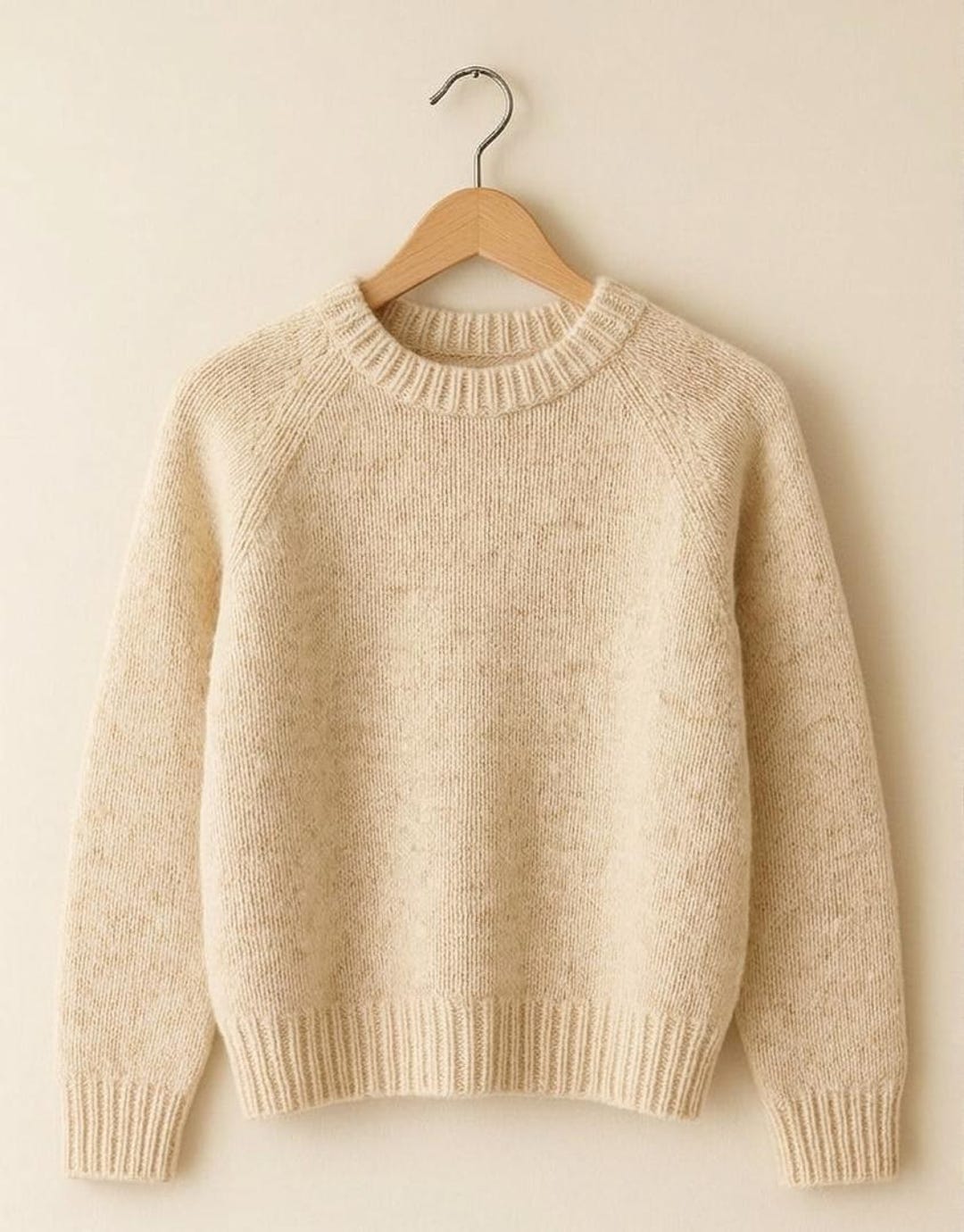 Beginner Raglan Pullover Knitting Pattern – Cozy Sweater PDF (digital ...