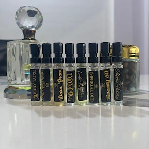 GANDA KAMANAブランド ユニセックス ニッチ香水サンプルセット 8点セット：ディスカバリーコレクション、3mlバイアル