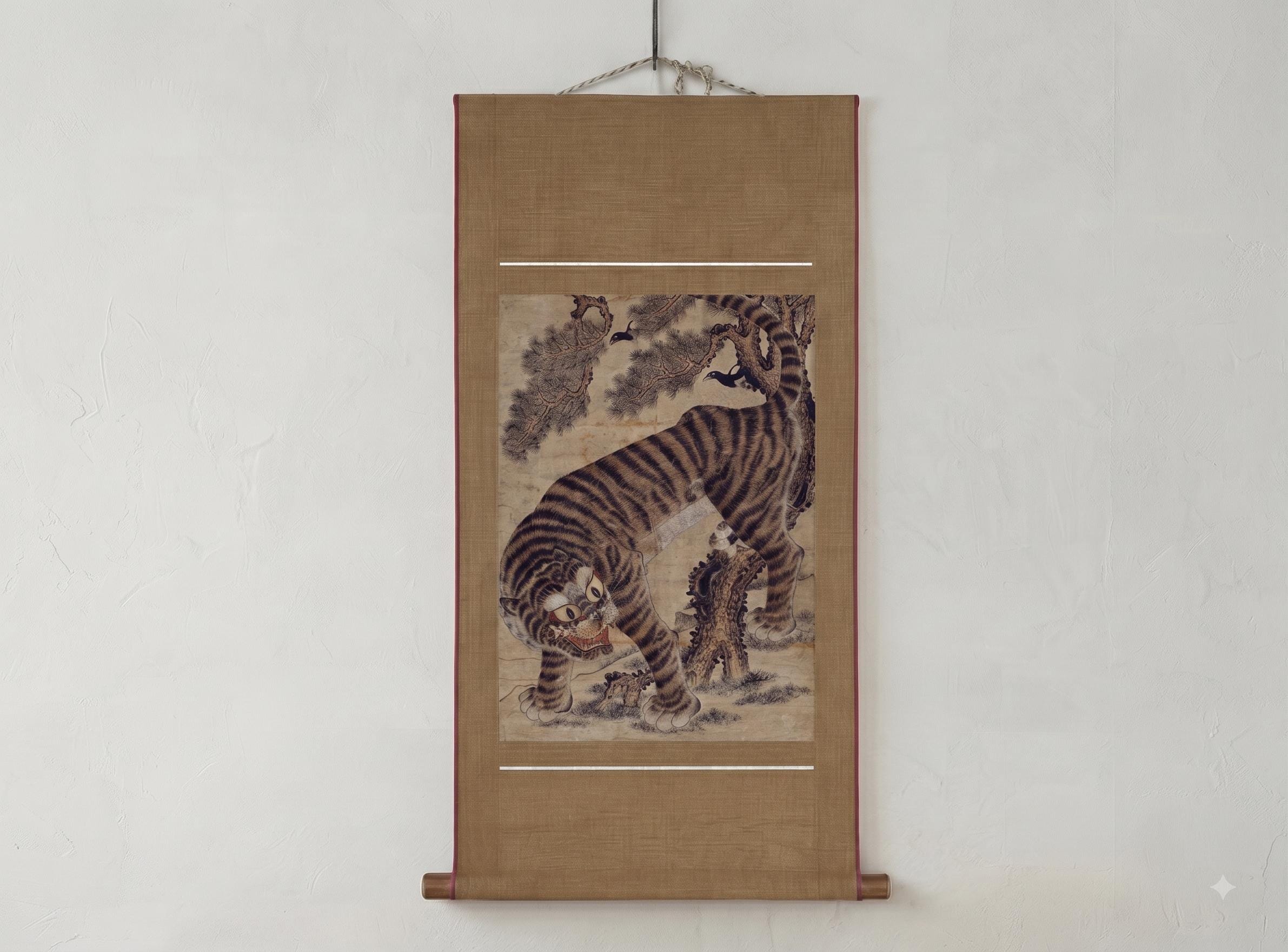 Tiger korean art - Etsy 日本