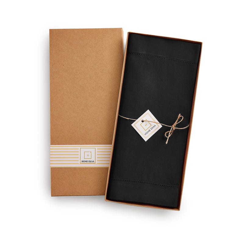 Cotton Linen Table Runner | Farmhouse Rustic Dining Decor - Etsy