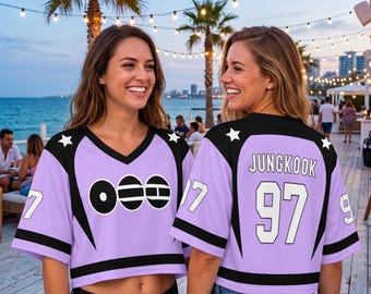 Custom BTS Members Crop Basketball Jersey, BTS World Tour 2026 Merch Army Outfits, Kpop Style Shirt, Gift For Army, Bangtan Comeback Tee