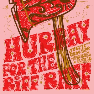 Hurray for the Riff Raff - Cleveland - Silk Screened Poster