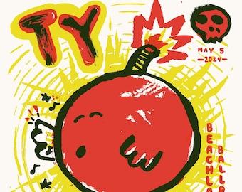 Ty Segall - Cleveland - Silk Screened Poster