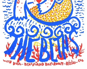 The Beths - Cleveland - Silk Screened Poster