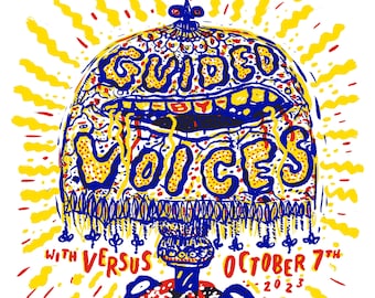 Guided By Voices - Jersey City - Silk Screened Poster