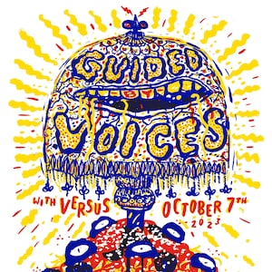 Guided By Voices - Jersey City - Silk Screened Poster