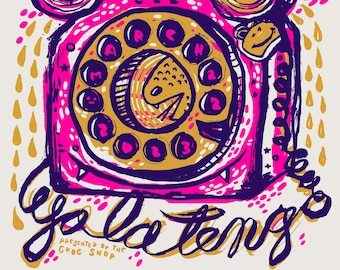 Yo La Tengo - Cleveland - Siebdruck Poster