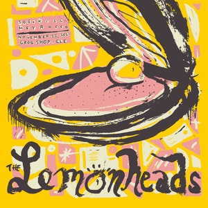 Lemonheads - Cleveland - Siebdruck Poster