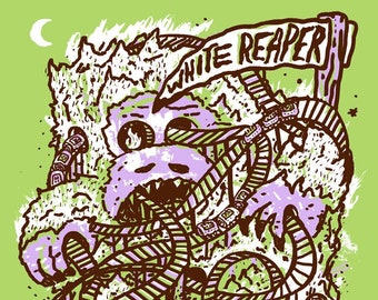 White Reaper - Cleveland - Silk Screened Poster