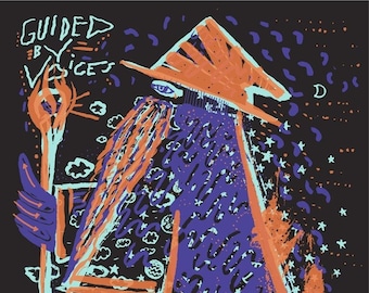 Guided By Voices 2019 - Cleveland - Silk Screened Poster