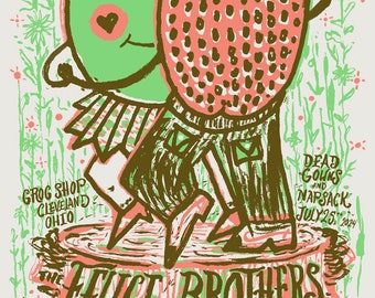 Felice Brothers - Cleveland - Silk Screened Poster