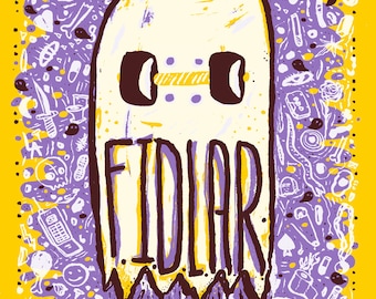 FIDLAR - Cleveland - Silk Screened Poster