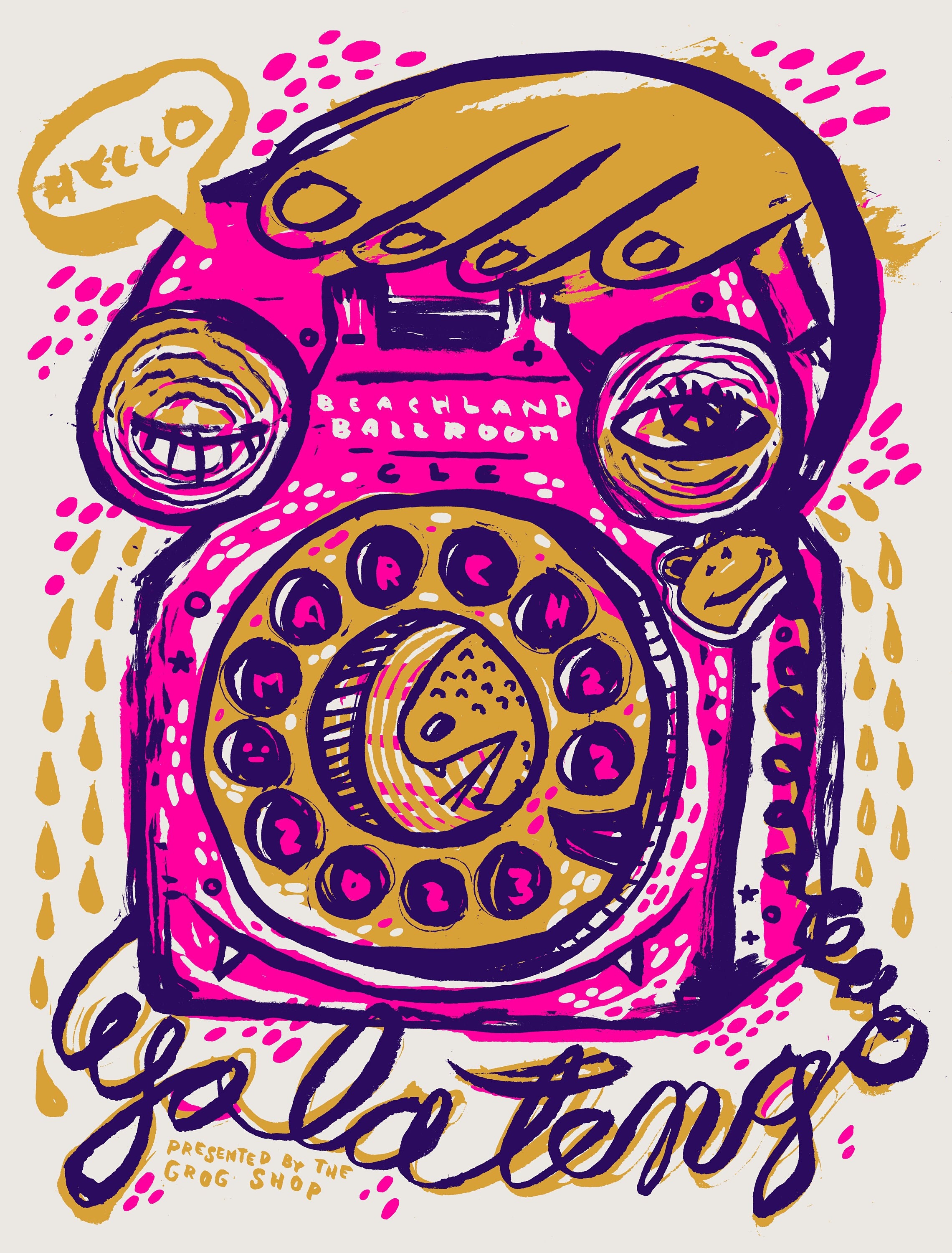 Yo la tengo poster - Etsy 日本