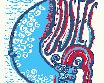 Osees - Cleveland - Silk Screened Poster