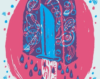 Rainer Maria- Grog Shop Cleveland - Silk Screened Poster