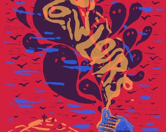 The Growlers - Cleveland - Silk Screened Poster