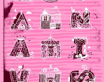 Local Natives Silk Screened Poster