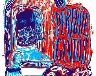 Perfume Genius - Cleveland - Silk Screened Poster