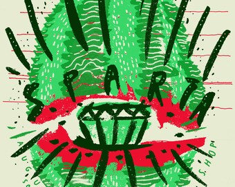 Sparta - Cleveland - Silk Screened Poster