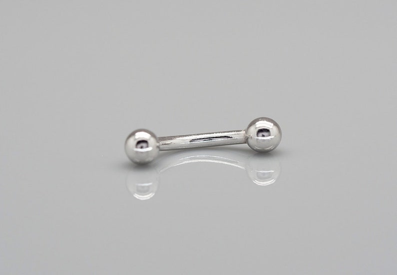 3mm Ball Rook Piercing/snug Piercing/eyebrow Piercing/curved Etsy