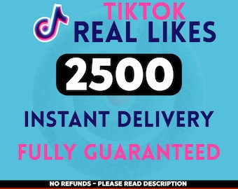 2500 TikTok Likes | Fast Delivery | Boost Video Engagement