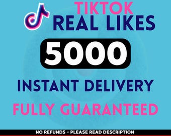 5000 Mi piace su TikTok | Consegna rapida | Aumenta l'engagement dei tuoi video